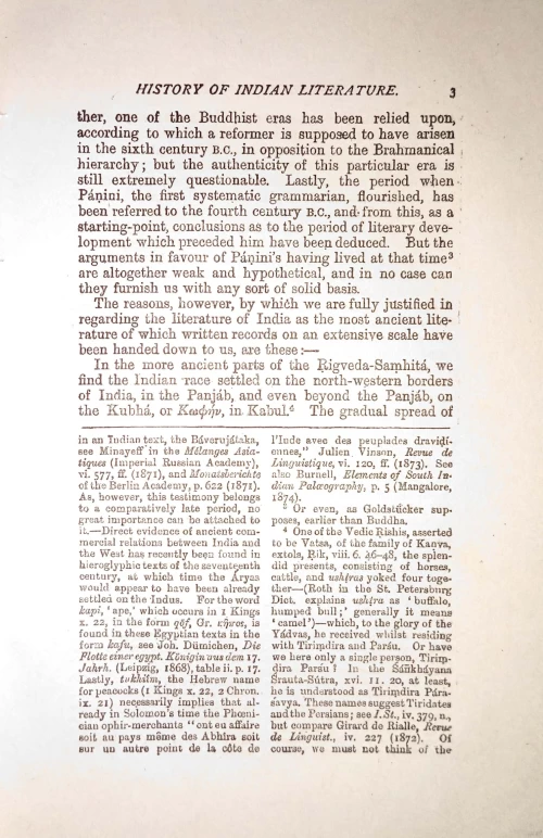 History of Indian Literature